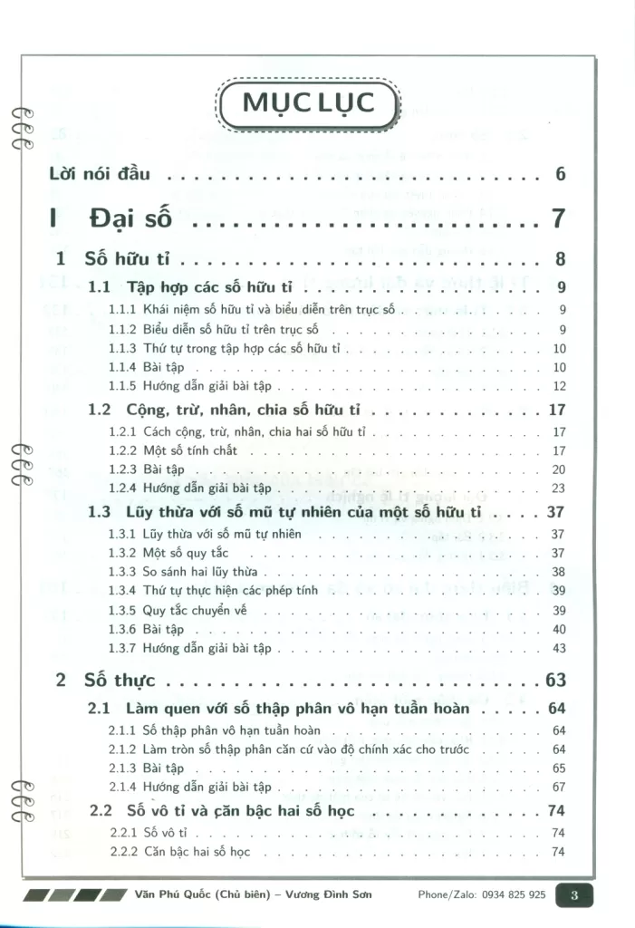 CÁC CHUYÊN ĐỀ BỒI DƯỠNG HỌC SINH GIỎI TOÁN LỚP 7 - TẬP 1 (Đại số và Xác suất)